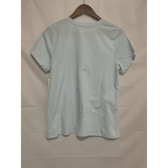 Lucky Brand x Coca-Cola Tee M Blue USA Flag Logo NWT Collab Graphic Shirt - Picture 2 of 9